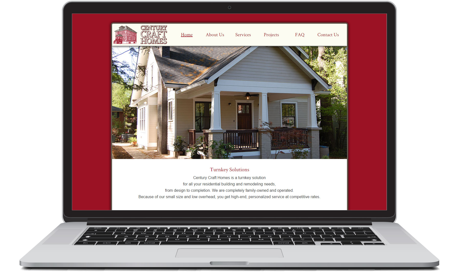 Century Craft Homes home page