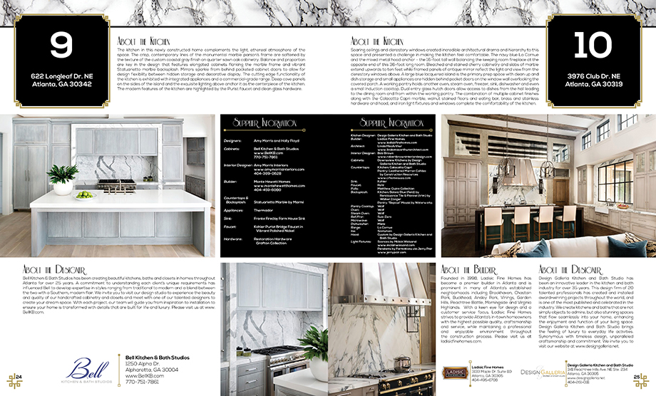 Tour of Kitchens - Kitchens 9 and 10