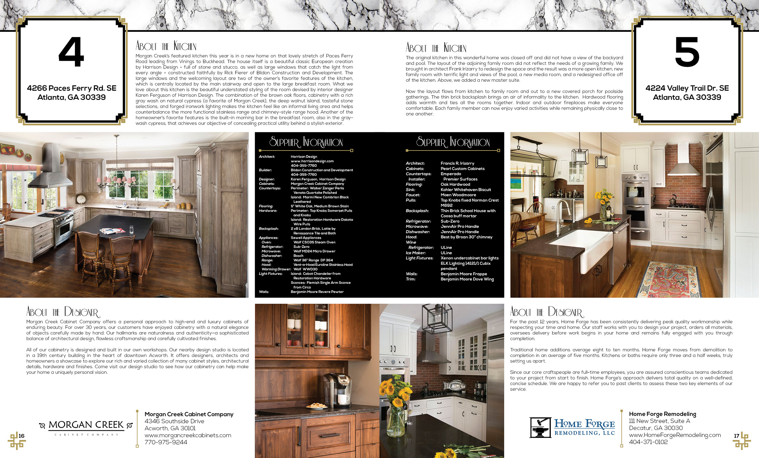 Tour of Kitchens spread